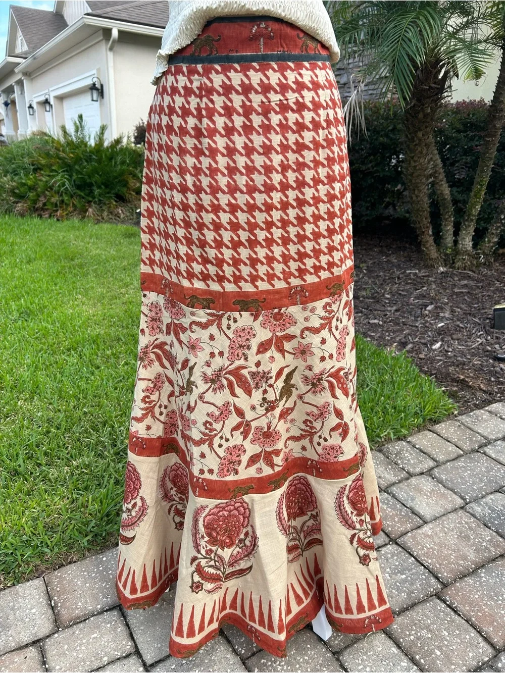NWT🌷Mo Maya Karina Full-Length Mermaid Skirt